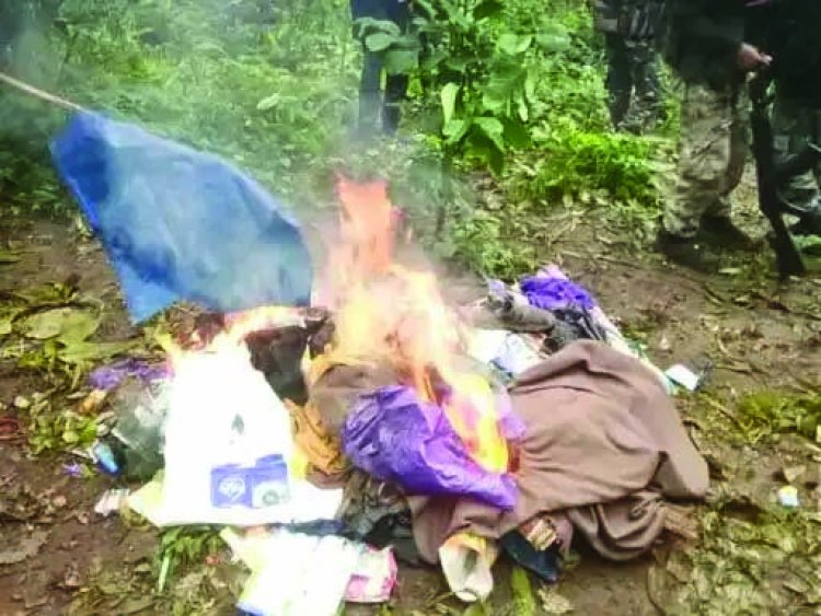 बरसते बारिश में जवानों की नक्सलियों से हुई मुठभेड़, एसपी ने की पुष्टि