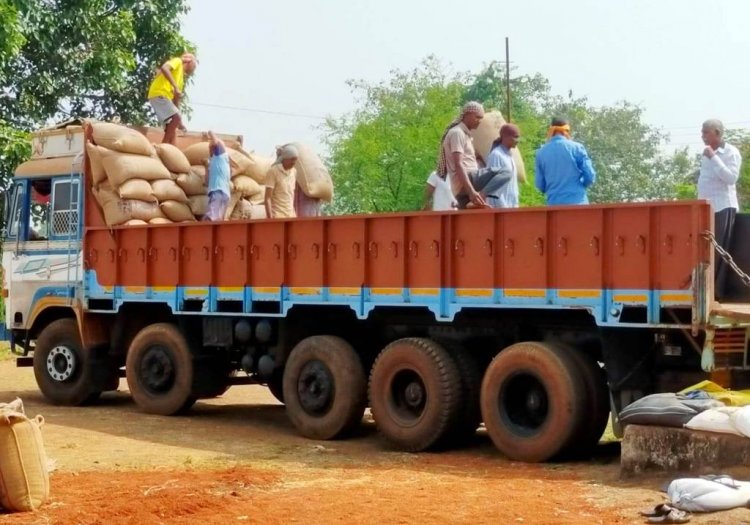 कस्टम मिलिंग के लिए 104 लाख मीट्रिक टन धान का उठाव