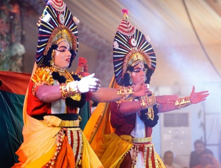 राष्ट्रीय रामायण महोत्सव : कंबोडिया के कलाकारों ने राम कथा की दी मनमोहक प्रस्तुति