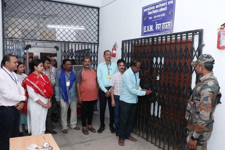 इलेक्ट्रॉनिक वोटिंग मशीनों का प्रथम स्तरीय जांच शुरू