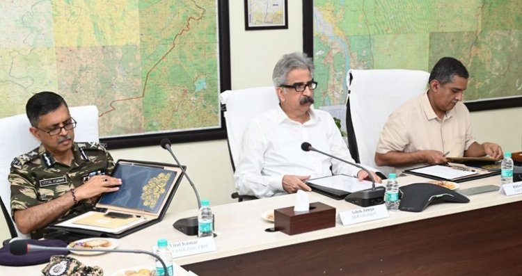छत्तीसगढ़ के सीमावर्ती राज्यों के साथ अन्तर्राज्यीय समन्वय बैठक सम्पन्न