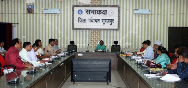 रीपा के कार्यों में लापरवाही बर्दाश्त नहीं की जाएगी : जिपं सीईओ
