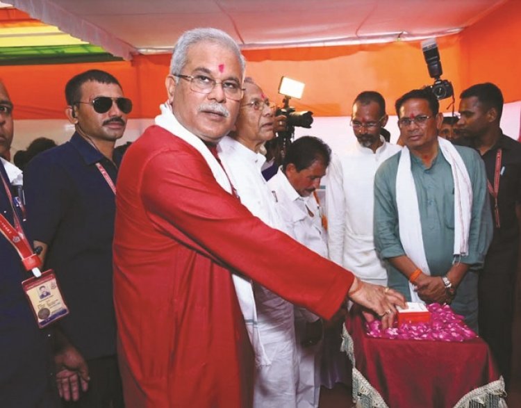 मुख्यमंत्री ने कुम्हारी वासियों को दी 55 करोड़ 33 लाख के विकास कार्यों की सौगात