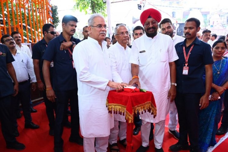 सीएम बघेल ने रायपुर को दी 1021 करोड़ के विकास कार्यों की सौगात