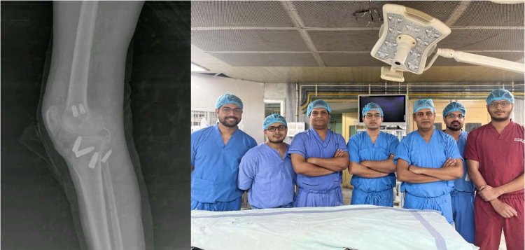 एक्सीडेंट के बाद पैरों में नहीं बची थी जान, मेकाहारा के डॉक्टरों ने बचाया