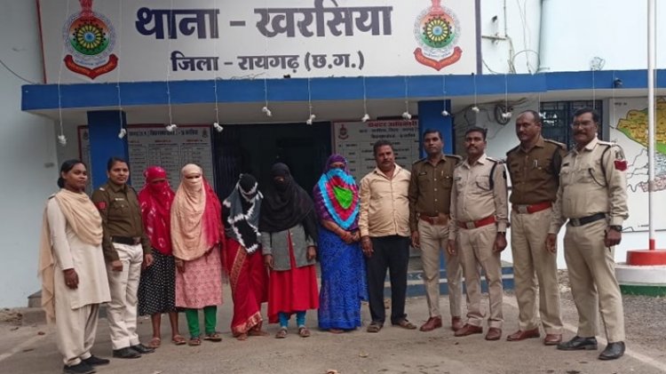 सैक्सरैकेट का खुलासा : 5 महिला सहित 6 गिरफ्तार, अलग-अलग जिलों से बुलाई गई थीं महिलाएं