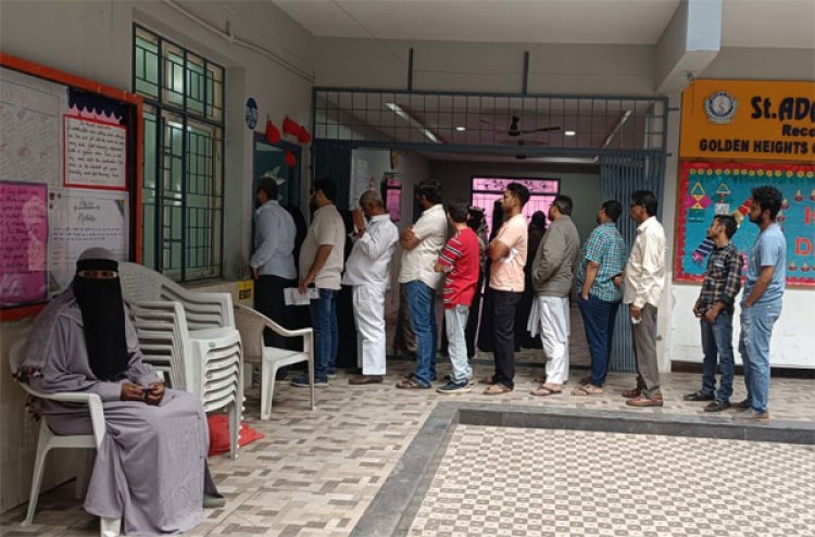 तेलंगाना में छिटपुट हिंसा के बीच 11 बजे तक 20.64% हुआ मतदान
