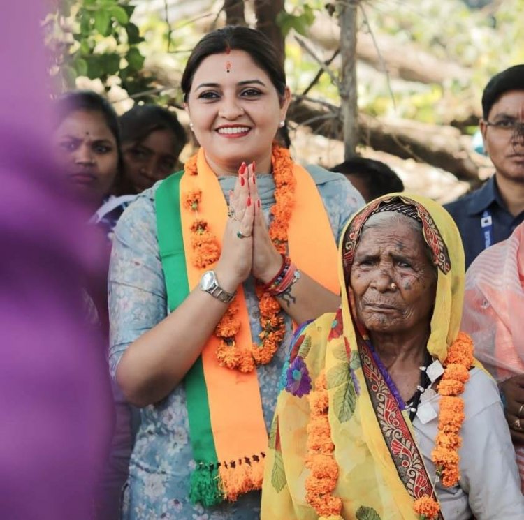 भावना के जनसेवा के कार्यों पर पंडरिया की जनता ने लगाई जीत की मुहर