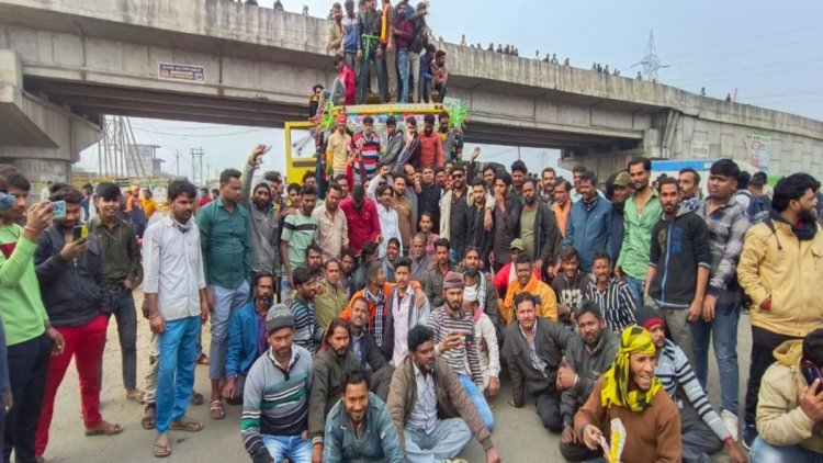 हिट एंड रन केस: केंद्र सरकार के नए कानून के विरोध में ट्रक व बस चालक