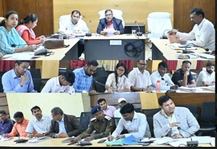 यातायात नियमों का कड़ाई से पालन कराने के कलेक्टर ने दिए निर्देश