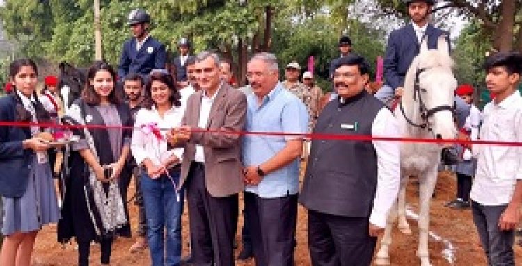 कलेक्टर ने किया द चेतक न्यू हॉर्स-राइडिंग क्लब और टीचिंग लर्निंग चैप्टर उड़ान का उद्घाटन