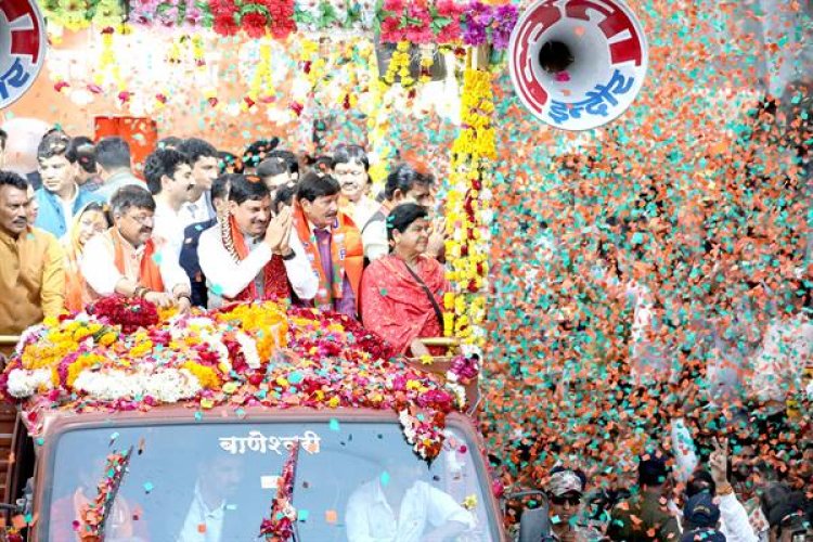 मुख्यमंत्री की "जन आभार यात्रा" में उमड़ा जन सैलाब