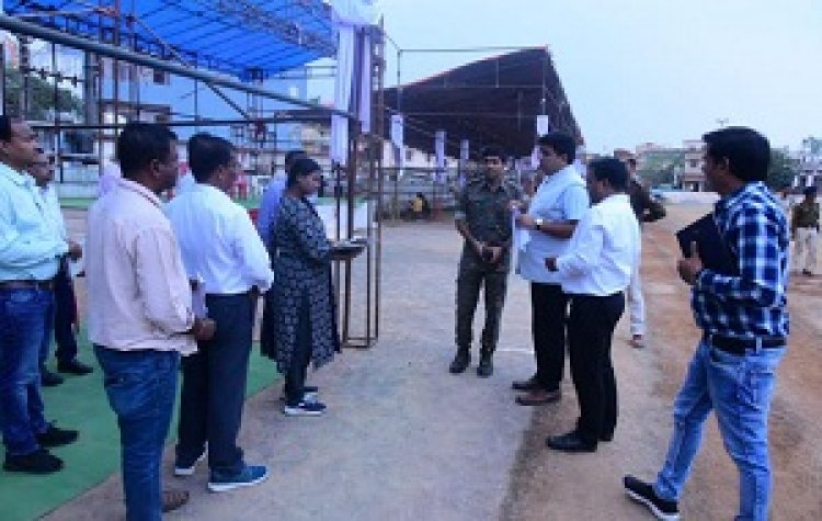 कलेक्टर ने लिया गणतंत्र दिवस की तैयारियों का जायजा
