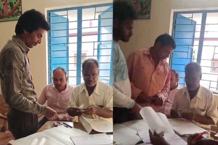 पीएम आवास योजना के लिए कर्मचारी ले रहे पैसे, आप भी देखें वायरल वीडियो...