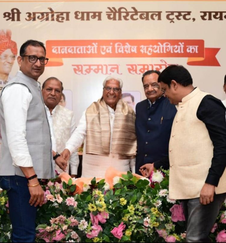 शिक्षा और स्वास्थ्य के क्षेत्र में सेवा किए बिना हमारी सेवा अधूरी : सियाराम अग्रवाल
