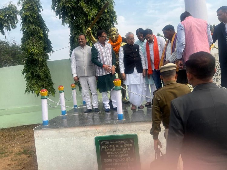 राज्यपाल ने शहीद माधो सिंह को श्रद्धांजलि अर्पित की