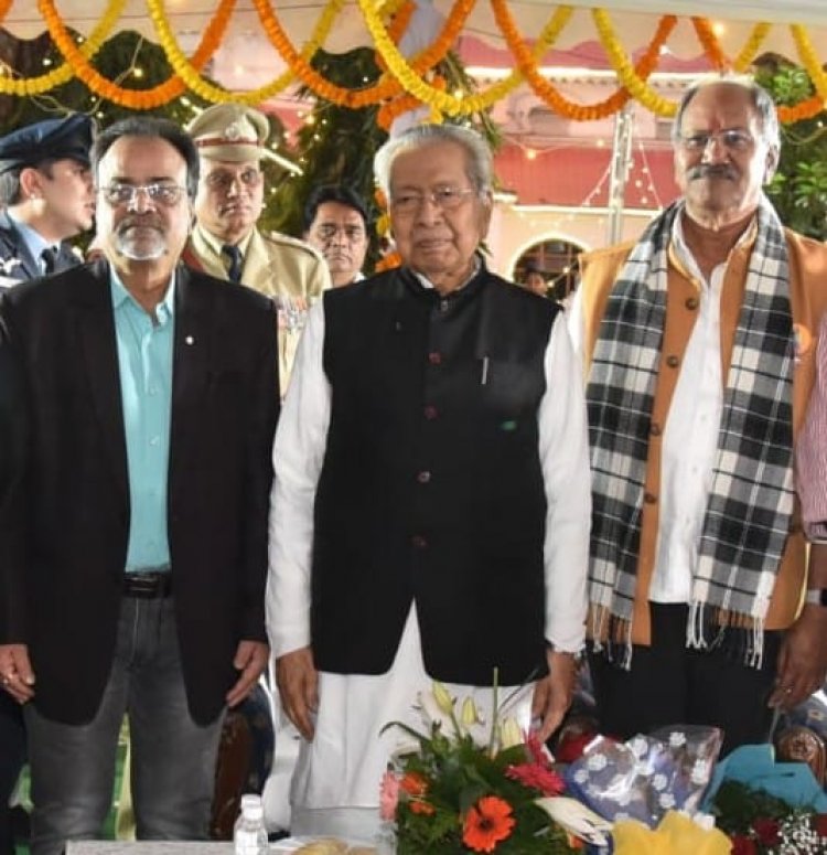राजभवन में राज्यपाल-मुख्यमंत्री से मिले शंकर पांडेय