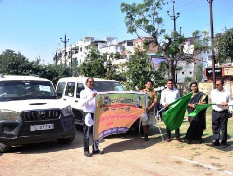 100 से ज्यादा स्कूली दिव्यांग बच्चे शैक्षणिक भ्रमण पर खुंटाधाट व रतनपुर मंदिर दर्शन के लिए रवाना