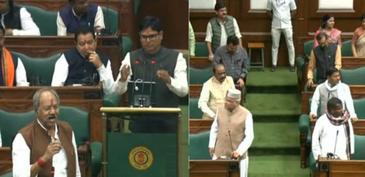 बजट 2024 : ओपी ने खोला लैपटॉप, भूपेश ने जताई आपत्ति, हो गया हंगामा...