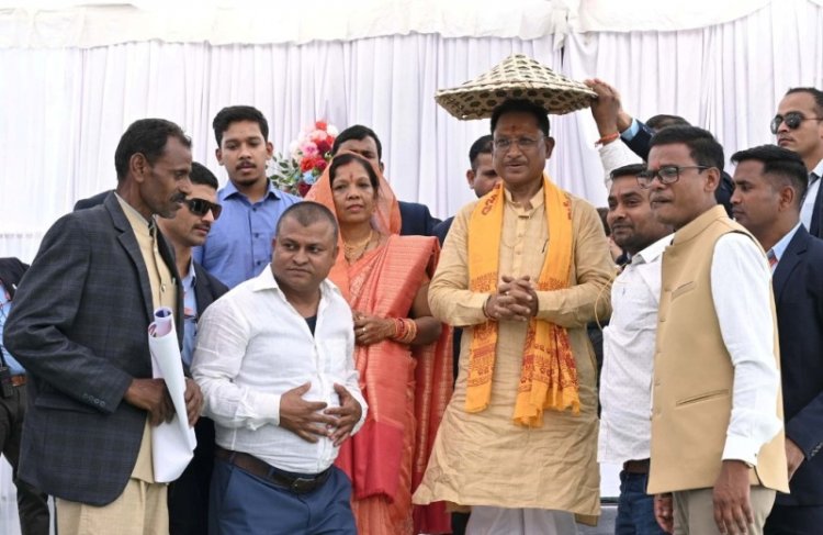 आप सभी के आशीर्वाद से मोदी की गारंटी को पूरा करेंगे : विष्णु देव साय