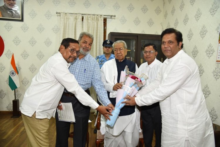 छत्तीसगढ़ मुस्लिम समाज के प्रतिनिधियों ने राज्यपाल से की मुलाकात