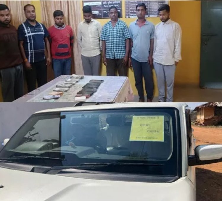 बाराती बनकर पहुंची पुलिस, जुआरियों को कराई ससुराल की सैर...
