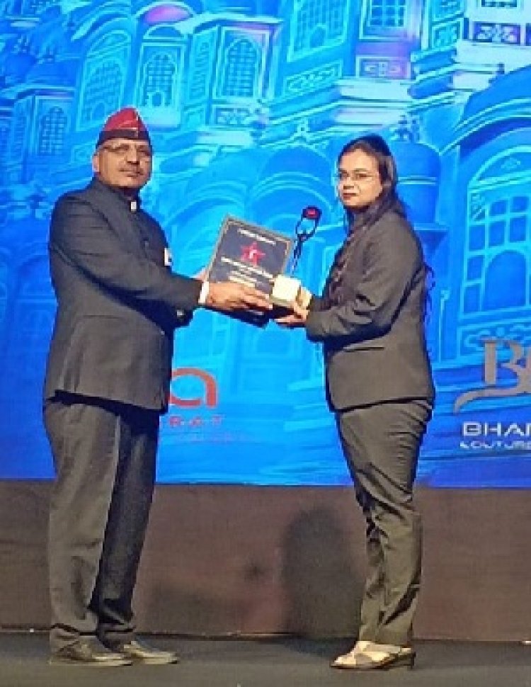 सुपर वुमन अवार्ड से सम्मानित हुई अविशा
