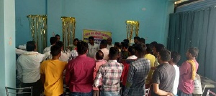 खाद्य लाइसेंस शिविर में मतदाता जागरूकता अभियान की शपथ भी
