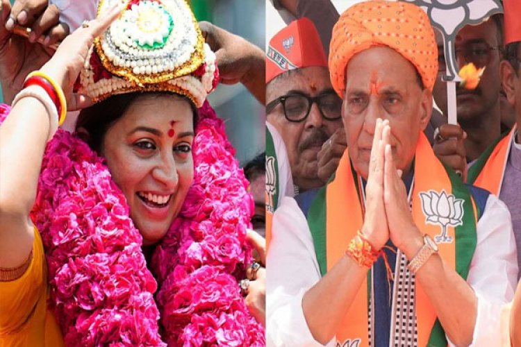 राजनाथ सिंह से अधिक धनी हैं स्मृति ईरानी