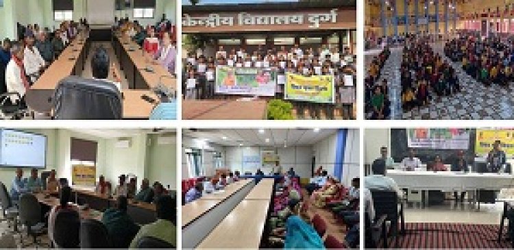 विश्व मृदा दिवस के अवसर पर स्वस्थ्य धरा तो खेत हरा पर हुआ कार्यशाला