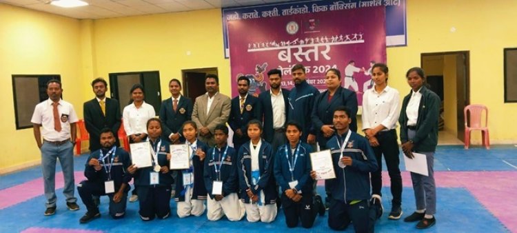 कोण्डागांव ने बस्तर ओलंपिक में जीते 37 पदक