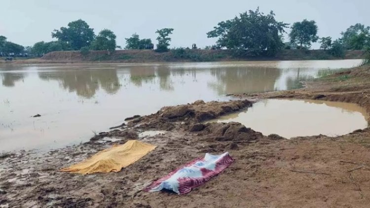 तालाब में डूबने से दो मासूमों की मौत