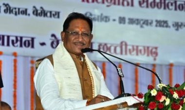 CM साय आज बरगढ़ में माँ वैष्णव देवी मंदिर के दर्शन करेंगे