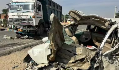 अस्पताल से नवजात को लेकर घर लौट रहा परिवार भीषण हादसे का शिकार, दो की मौत