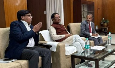 सिंचाई की नवीनतम तकनीक PIN से प्रभावित हुए सीएम साय, अधिकारियों को दिये अध्ययन करने के निर्देश