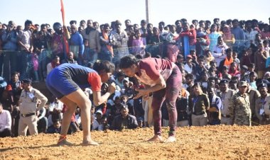 मैनपाट महोत्सव के आखिरी दिन दंगल प्रतियोगिता का हुआ फैसला