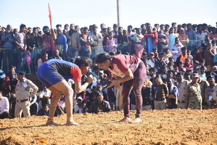 मैनपाट महोत्सव के आखिरी दिन दंगल प्रतियोगिता का हुआ फैसला