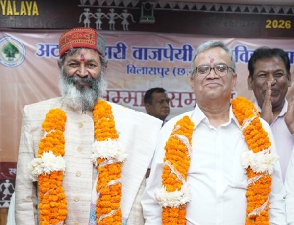 विश्वविद्यालय प्रशासनिक इकाई नहीं, बल्कि विद्या का आध्यात्मिक आलय है : एडीएन बाजपेयी