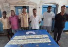 आरंग पुलिस की कार्रवाई: जुआ खेलते छह आरोपी गिरफ्तार, ₹1.92 लाख नकद जब्त