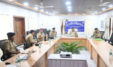 आईजी बालाजी राव ने की रेंज की समीक्षा, बेहतर पुलिसिंग के दिए निर्देश