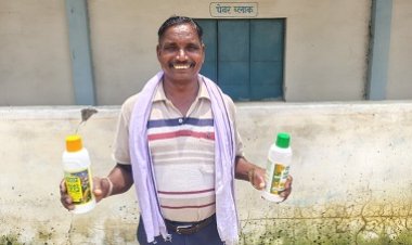 पड़ोसी किसानों की सफलता से प्रेरित होकर पहली बार नैनो यूरिया और नैनो डीएपी अपनाएंगे किसान समयलाल
