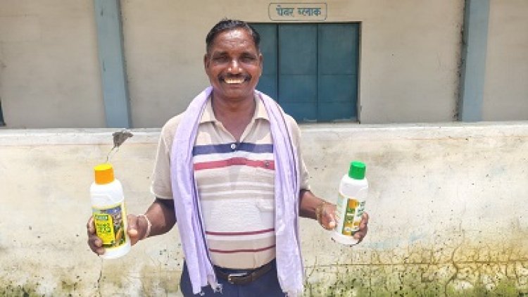 पड़ोसी किसानों की सफलता से प्रेरित होकर पहली बार नैनो यूरिया और नैनो डीएपी अपनाएंगे किसान समयलाल