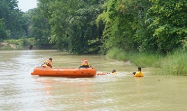 आपदा प्रबंधन के तहत बचाव राहत हेतु नगर सैनिकों ने किया ‘मॉक एक्सरसाइज’