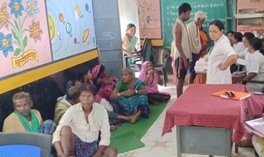फरसवानी गांव में टीबी मुक्त भारत के स्वास्थ्य शिविर का आयोजन