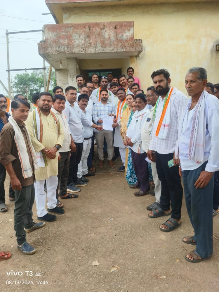 पूर्व कैबिनेट मंत्री डॉ. शिवकुमार डहरिया के मार्गदर्शन में भैंसा मंडल कांग्रेस का उग्र प्रदर्शन; बिजली दरों में वृद्धि और स्मार्ट मीटर के खिलाफ खोला मोर्चा