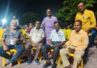 गांधी स्कूल में भक्तिमय माहौल में महाआरती, भगवान गणेश को अर्पित किया छप्पन भोग