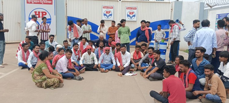 बकाया भुगतान की मांग को लेकर छत्तीसगढ़िया क्रांति सेना, आरंग का शांतिपूर्ण आंदोलन सफल