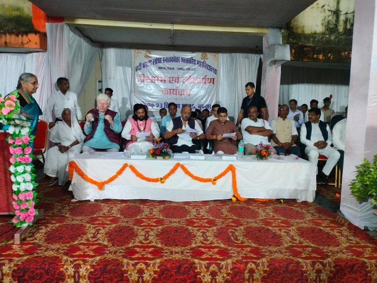 आरंग महाविद्यालय में 68 लाख के विकास कार्यों का लोकार्पण